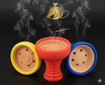 راس سليكون قلب فخار ٥ فتحات